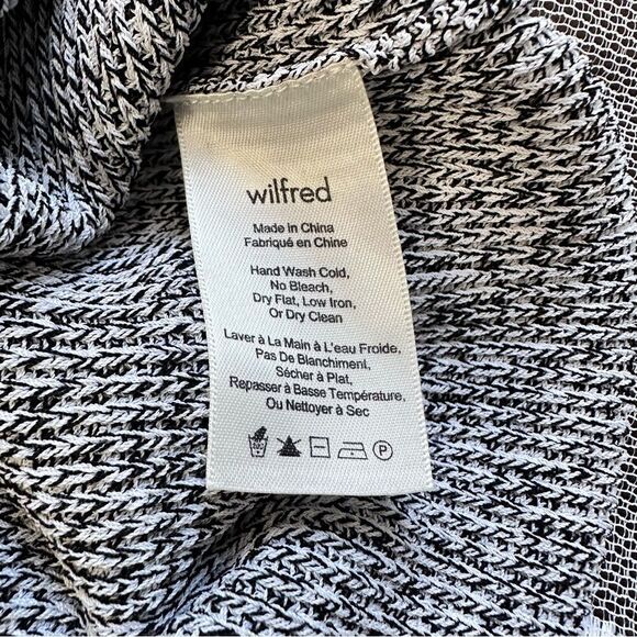 Aritzia Wilfred Palmier Sleeveless Marble Knit Sweater Sz XXS - Picture 12 of 15